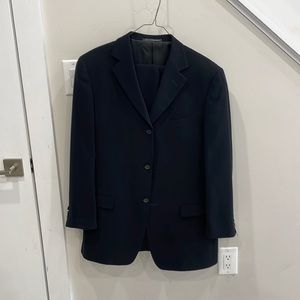 Ermenegildo Zegna soft black suit